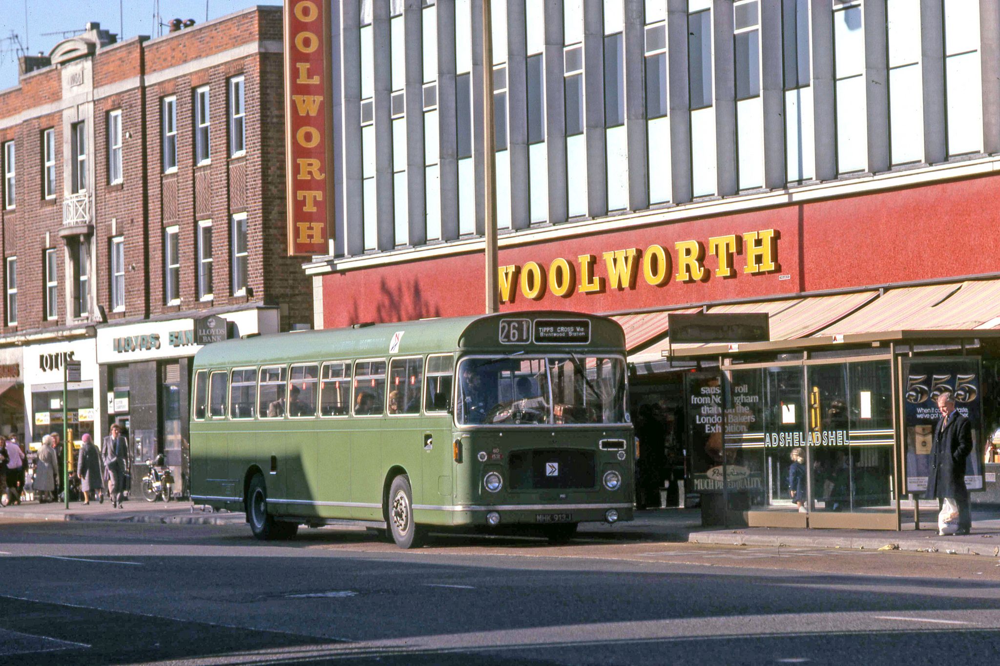 Exterior of the building when it was Woolworths