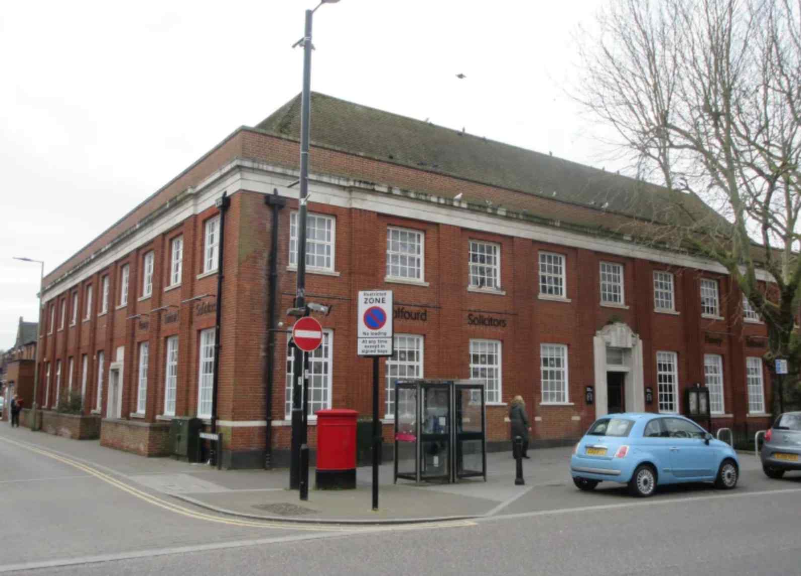 Exterior of the building