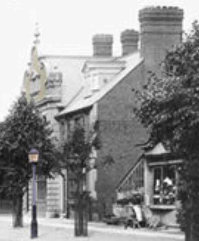 Exterior of the building from the west.
