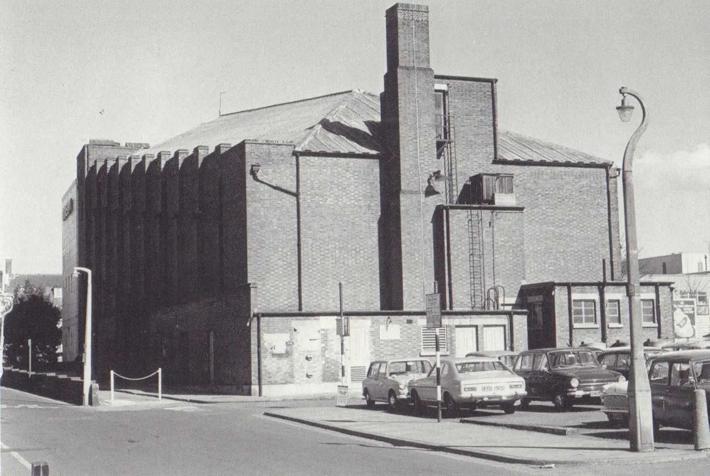 The rear of the building, taken from New Road.