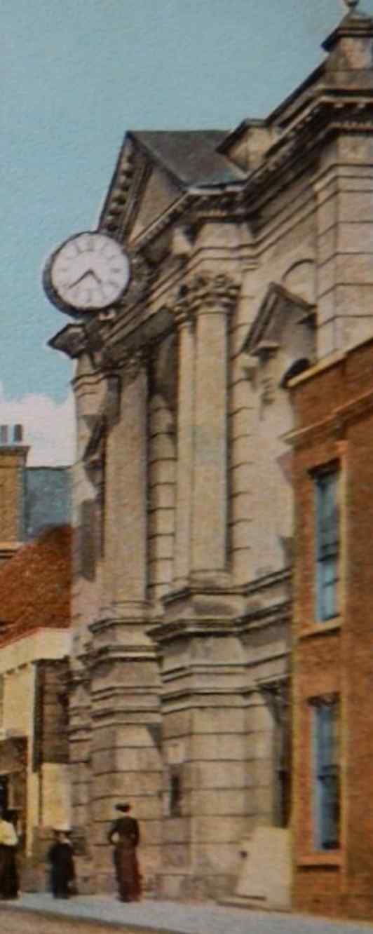 Exterior of the building.