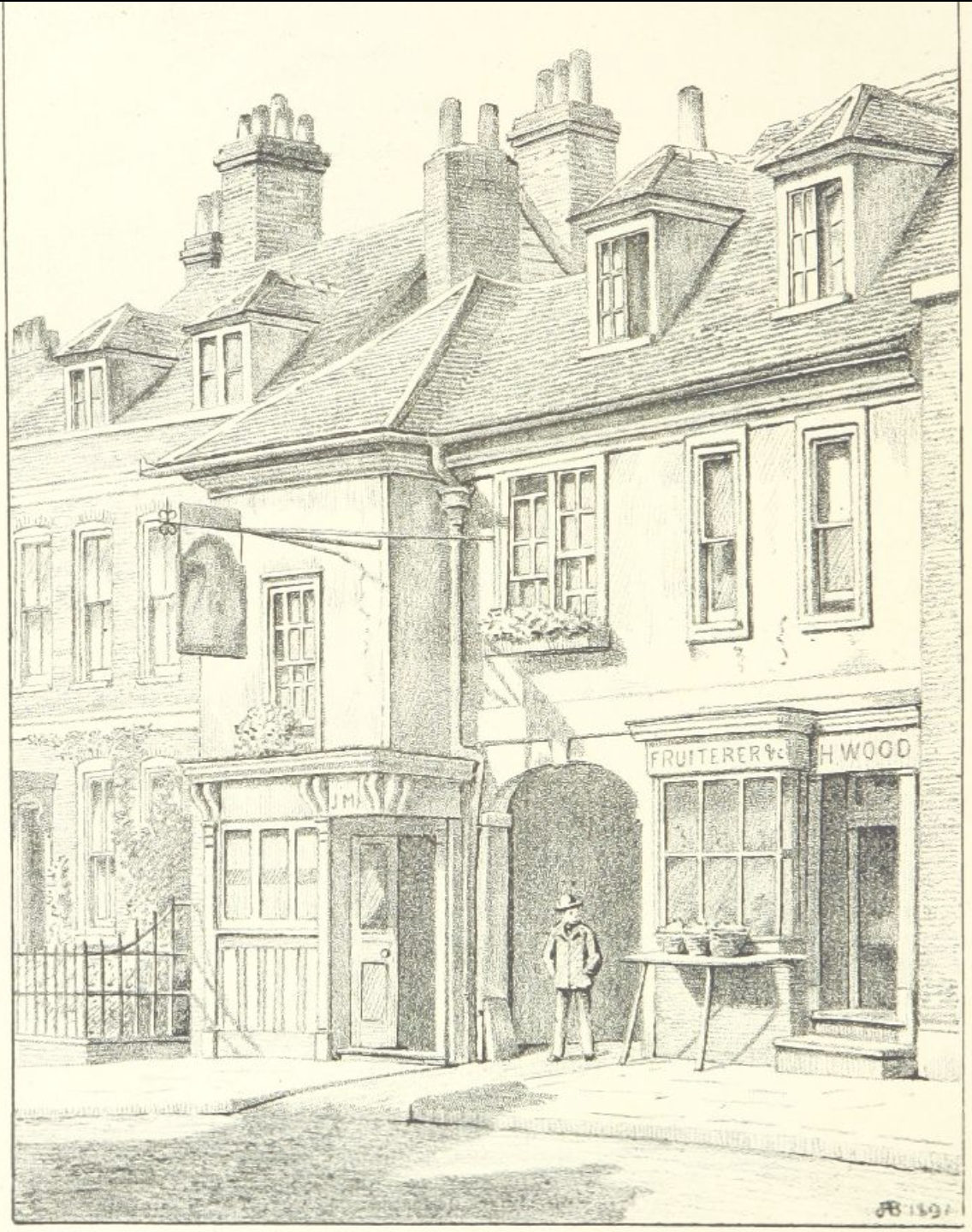 Exterior of the building.