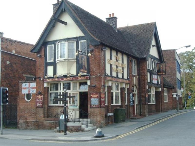 The Sir Charles Napier pub.