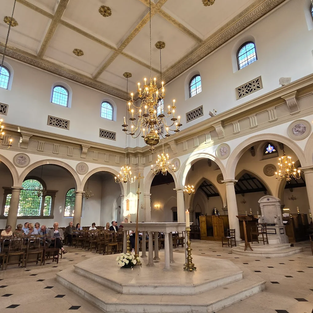 The interior of the 1991 cathedral.