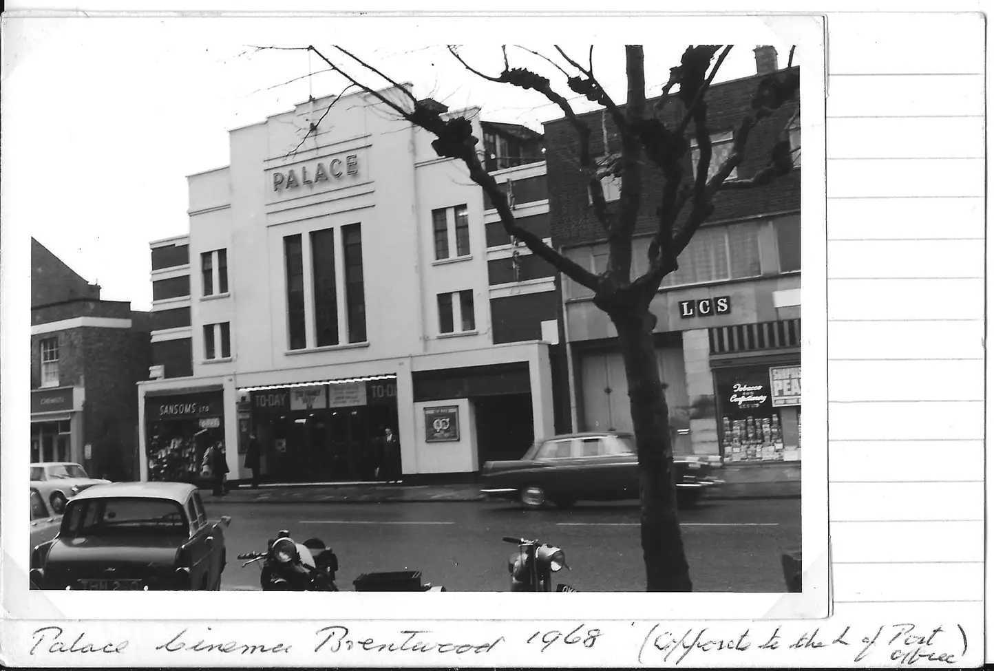 The Palace Cinema in 1968.
