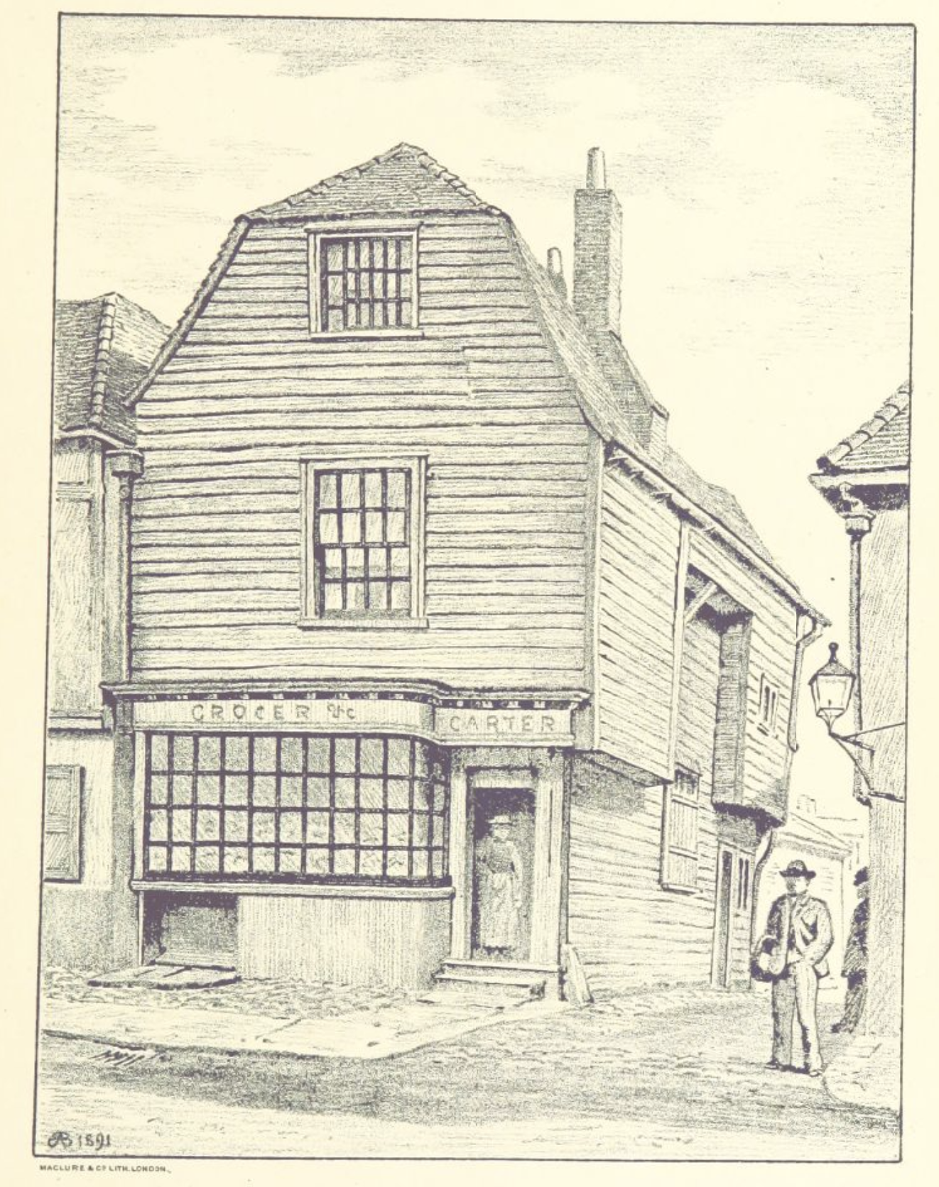 Church house from the High Street