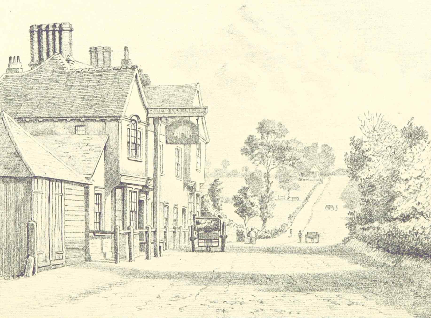 View of Charles Lamb's house, Brentwood