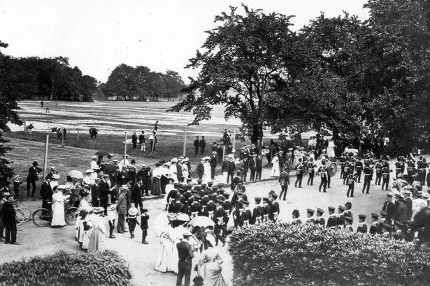 Soldiers training at Warley Barracks, Brentwood